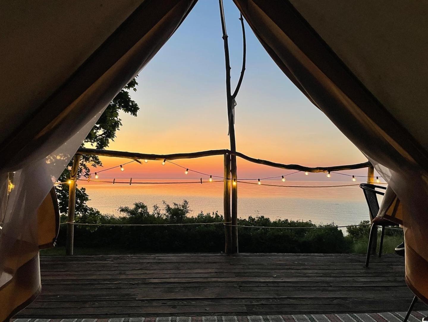 Mereaeaere Glamping Ja Rannamaja Liimala Экстерьер фото